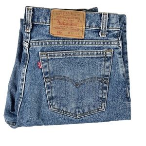 Vintage Levis 550 Jeans Mens 33 x 31 Made in USA 1992 Relaxed Fit Cotton Denim